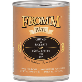 Fromm Pate Canned Dog Food, Chicken & Rice