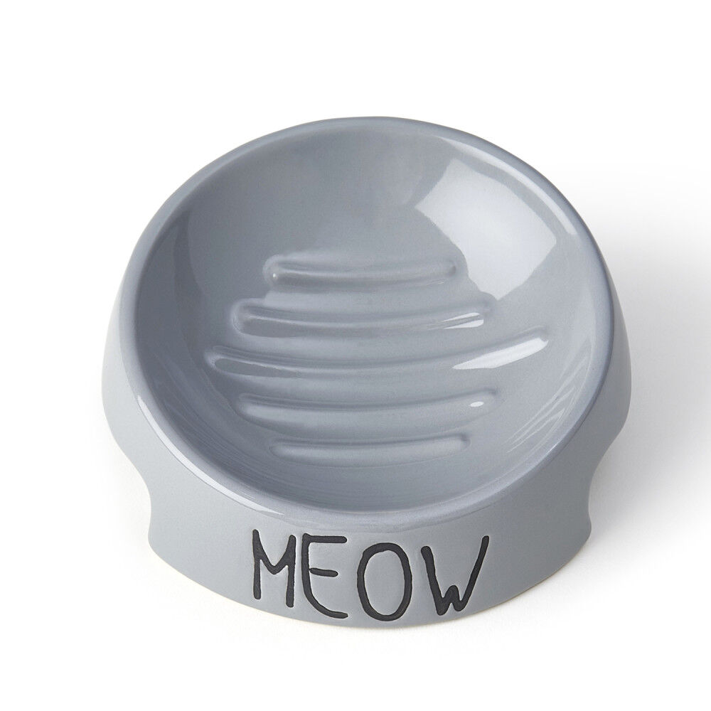 Meow clearance cat bowl