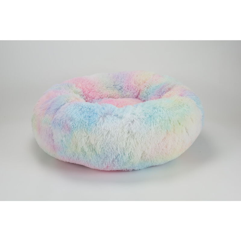 Arlee Pet Products Donut Dog Bed, Tie Dye, 22-in image number null