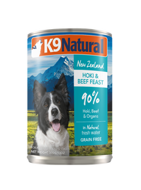 K9 Natural Canned Dog Food, Hoki & Beef, 13-oz
