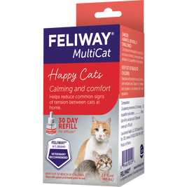 Feliway MultiCat Calming Cat Pheromones, Refill