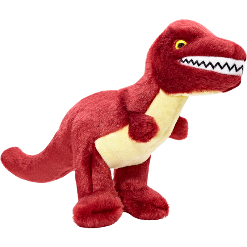 Fluff & Tuff Dog Toy, Tiny T-Rex, Small image number null