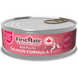 FirstMate Grain-Free Canned Cat Food, Salmon