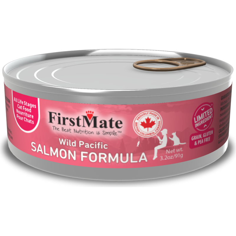 FirstMate Grain-Free Canned Cat Food, Salmon image number null