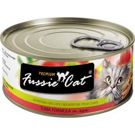 Fussie Cat Premium Canned Cat Food, Tuna