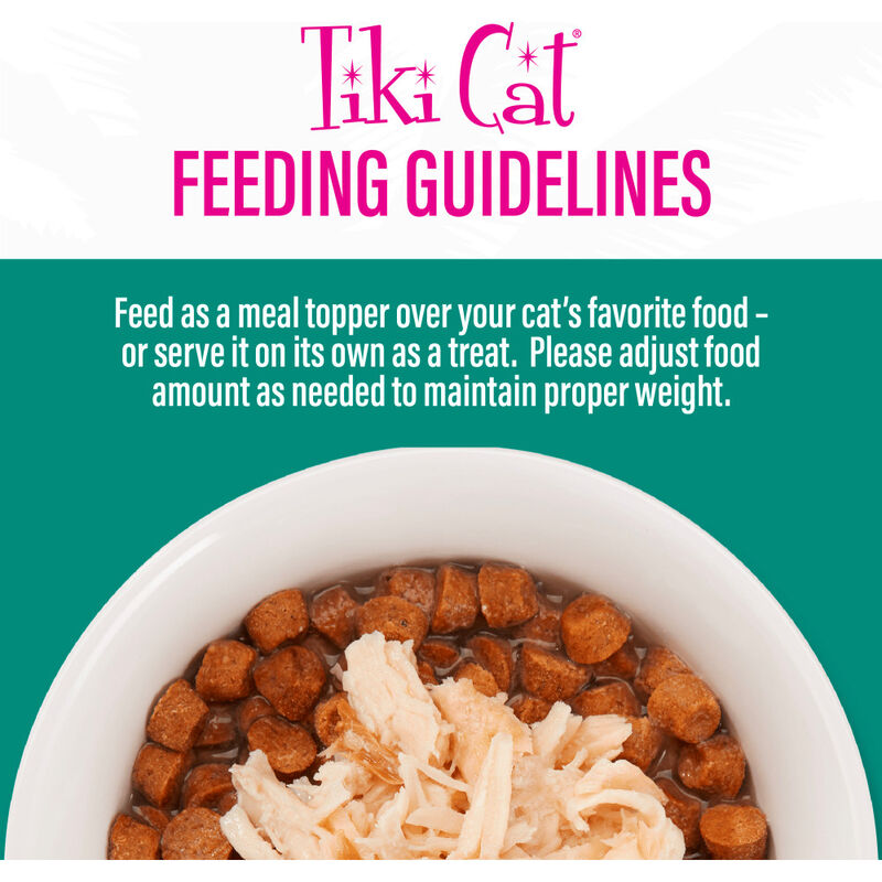 Tiki Cat Born Carnivore Complements Wet Cat Food Topper, Chicken & Salmon, 2.1-oz image number null