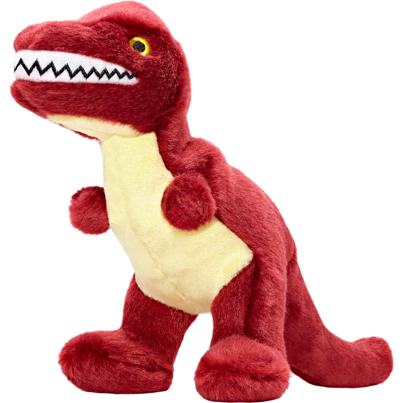 Fluff & Tuff Dog Toy, Tiny T-Rex, Small image number null