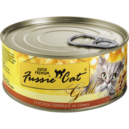 Fussie Cat Super Premium Canned Cat Food, Chicken & Gravy