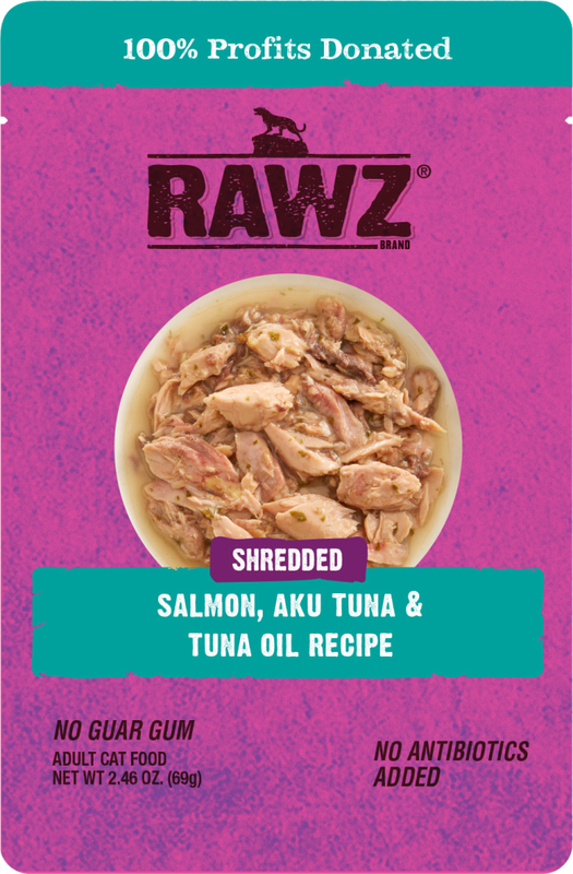 Mud Bay Buy Rawz Shredded Wet Cat Food Salmon Aku Tuna Tuna