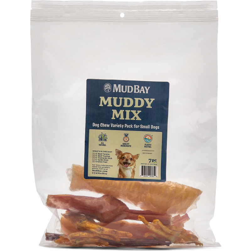 Mud Bay Muddy Mix Dog Treats, Small Dog, 4.1-oz image number null