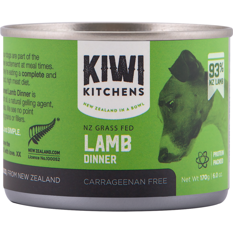 Kiwi Kitchens Canned Dog Food, Lamb image number null