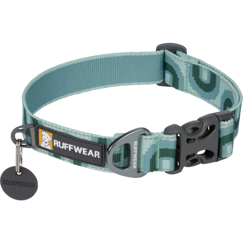 Ruffwear Crag Reflective Dog Collar, Grassy Oxbow image number null