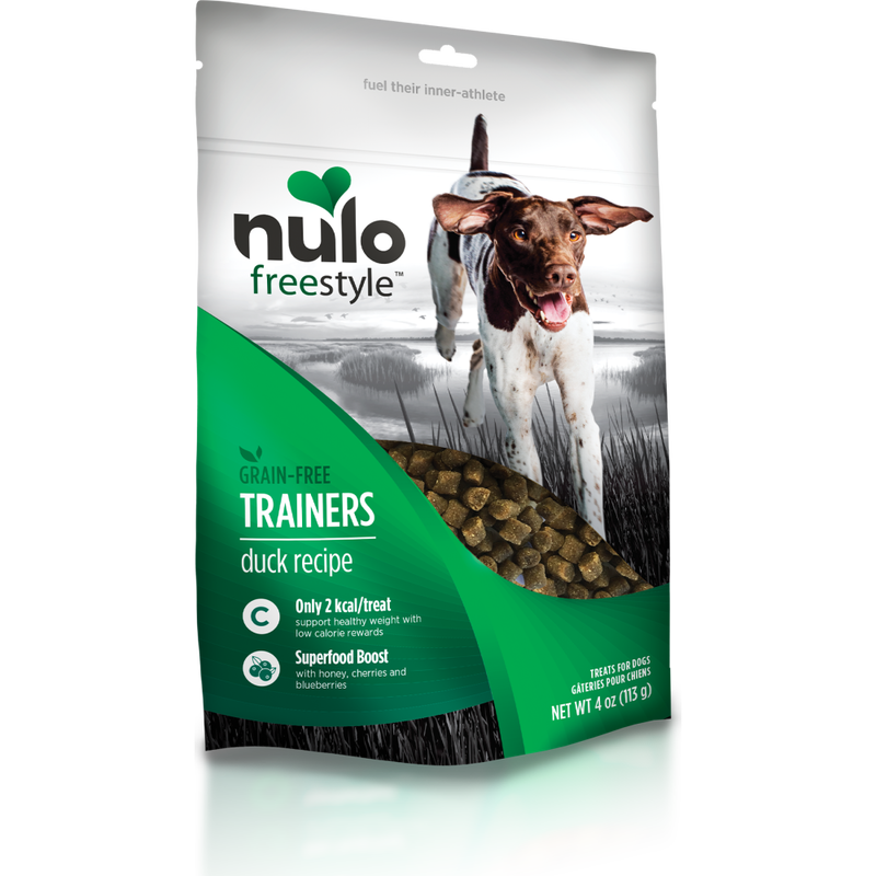 Nulo Freestyle Grain-Free Dog Training Treats, Duck, 4-oz image number null