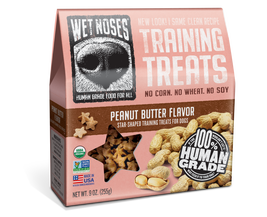 Wet Noses Little Stars Dog Training Treats, Peanut Butter, 9-oz