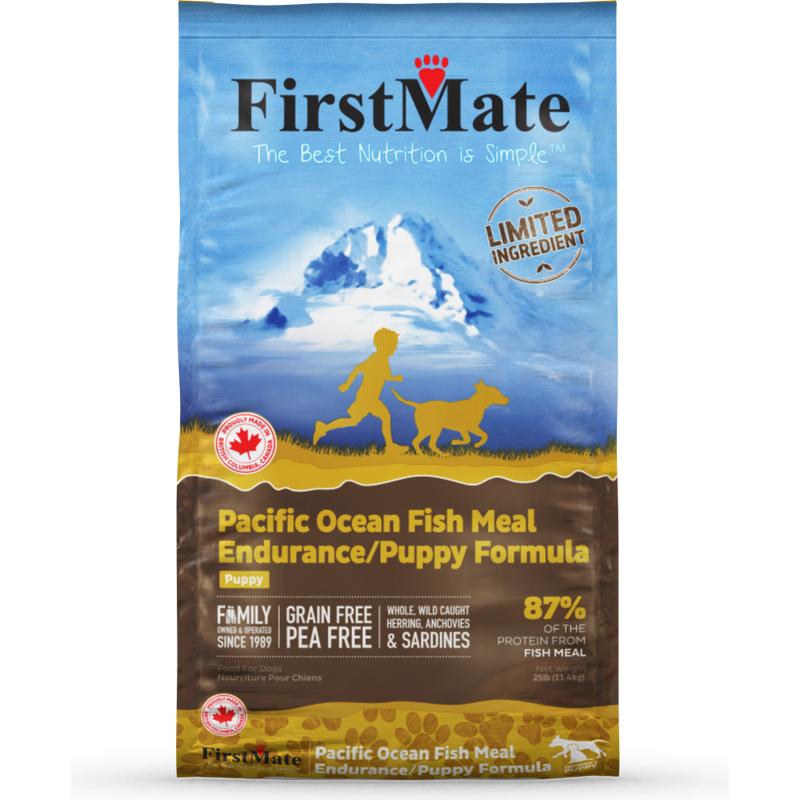 FirstMate Grain-Free Dry Dog Food, Endurance/Puppy, Ocean Fish image number null