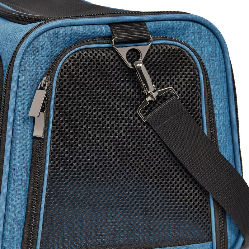 MidWest Duffy Expandable Pet Carrier, Blue image number null