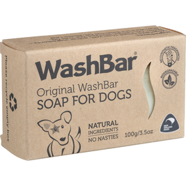 WashBar Dog Shampoo Bar, Original, 3.5-oz