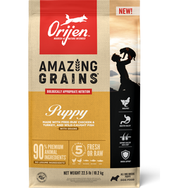 Orijen Amazing Grains Dry Dog Food, Puppy