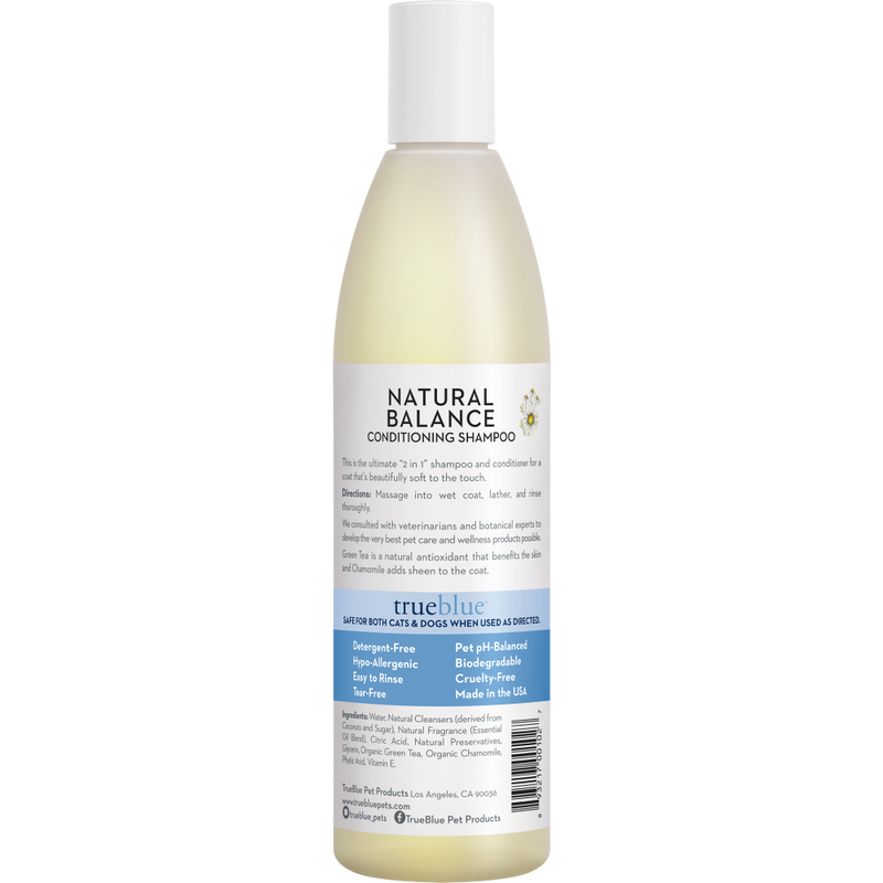 TrueBlue Natural Balance Dog Conditioning Shampoo, Green Tea & Chamomile, 12-oz image number null