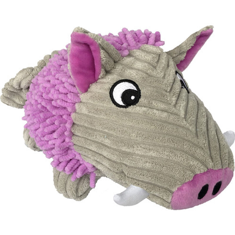 Petlou Pastel Pals Dog Toy, Warthog, 8-in image number null