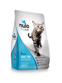 Nulo Freestyle Grain-Free Dry Cat Food, Adult Trim, Salmon & Lentils