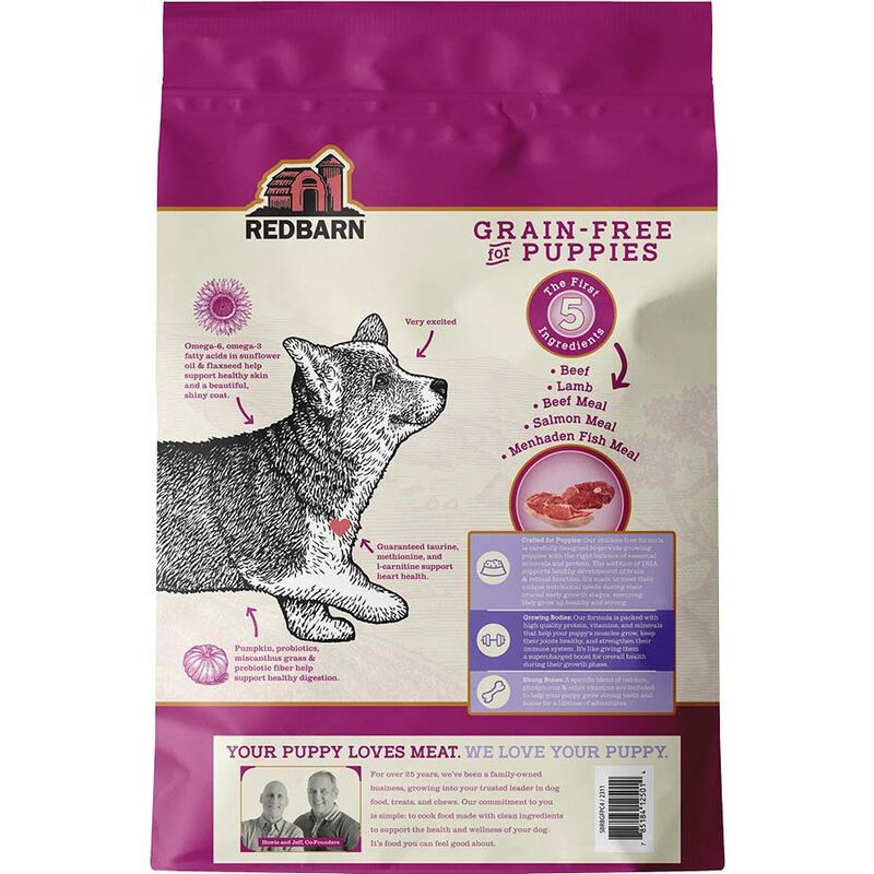 Redbarn Grain-Free Dry Dog Food, Puppy image number null