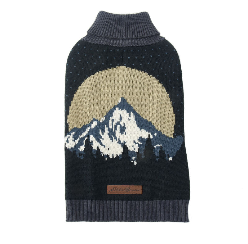 PetRageous Designs Eddie Bauer Dog Sweater, Mountain View, Blue, Large image number null