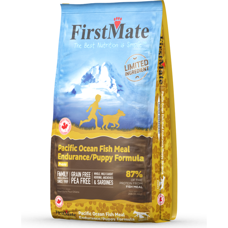 FirstMate Grain-Free Dry Dog Food, Endurance/Puppy, Ocean Fish image number null