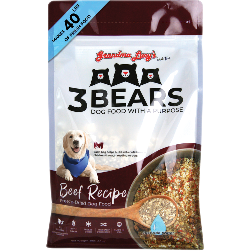 Mud Bay Buy Grandma Lucy 3 Bears Freeze Dried Dog Food Beef for