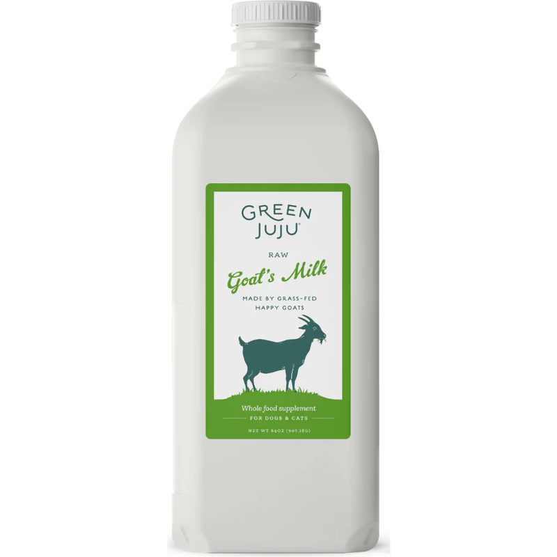 Green Juju Whole Food Frozen Pet Food Topper, Raw Goat's Milk , 64-oz image number null