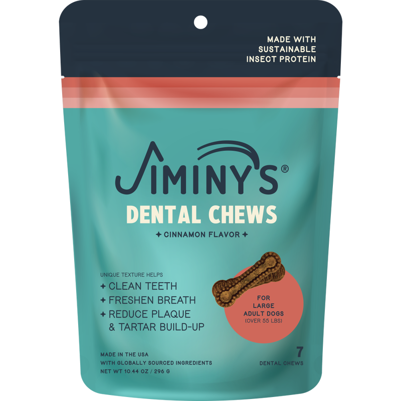 Jiminy's Dog Dental Treats, Cinnamon image number null