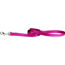 OmniPet One-Ply Nylon Dog Lead, Raspberry