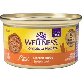 Wellness Complete Health Pate Canned Cat Food, Chicken