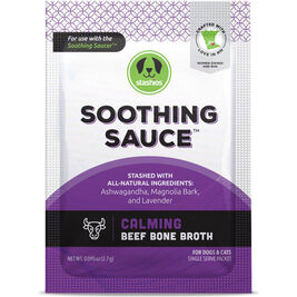 Stashios Soothing Sauce Dog Treat, Calming, Beef Bone Broth