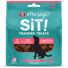 Etta Says! Sit! Dog Training Treats, Bacon