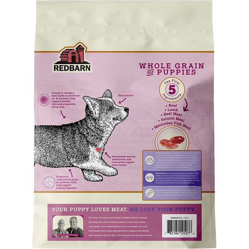 Redbarn Whole Grain Dry Dog Food, Puppy image number null