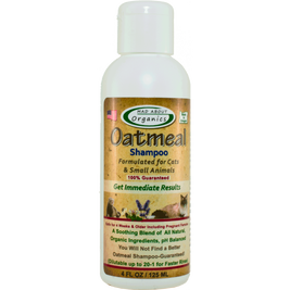 Mad About Organics Oatmeal Cat & Small Animal Shampoo, 4-oz