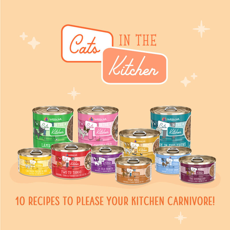 Cats in the Kitchen Originals Canned Cat Food, Two Tu Tango, Sardine, Tuna & Turkey, 6-oz image number null