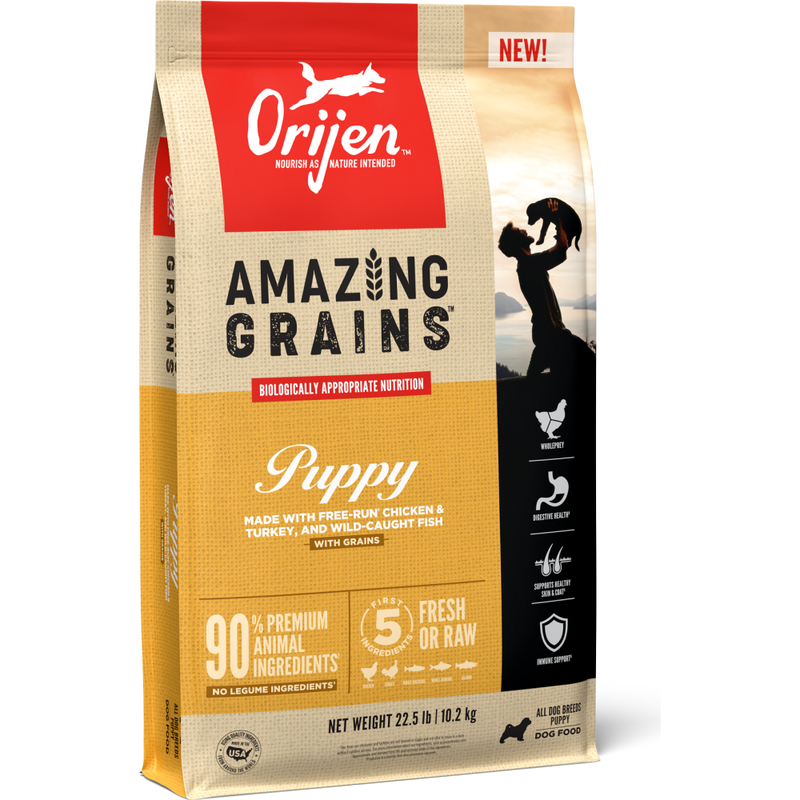 Orijen Amazing Grains Dry Dog Food, Puppy image number null