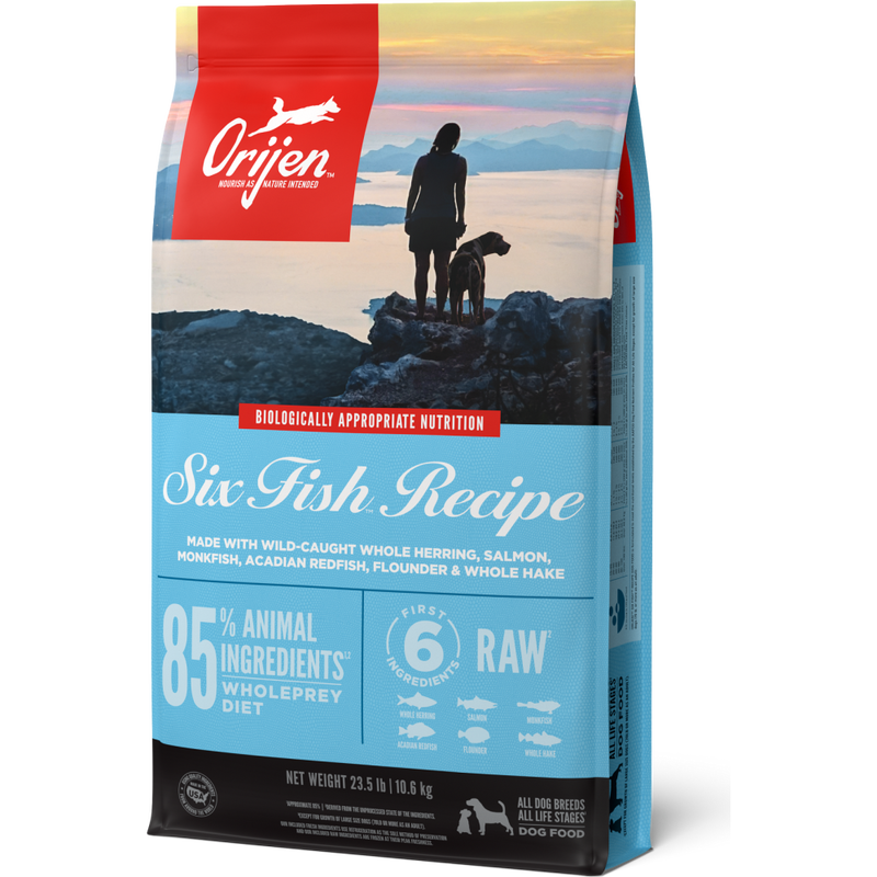 Orijen Grain-Free Dry Dog Food, Six Fish image number null