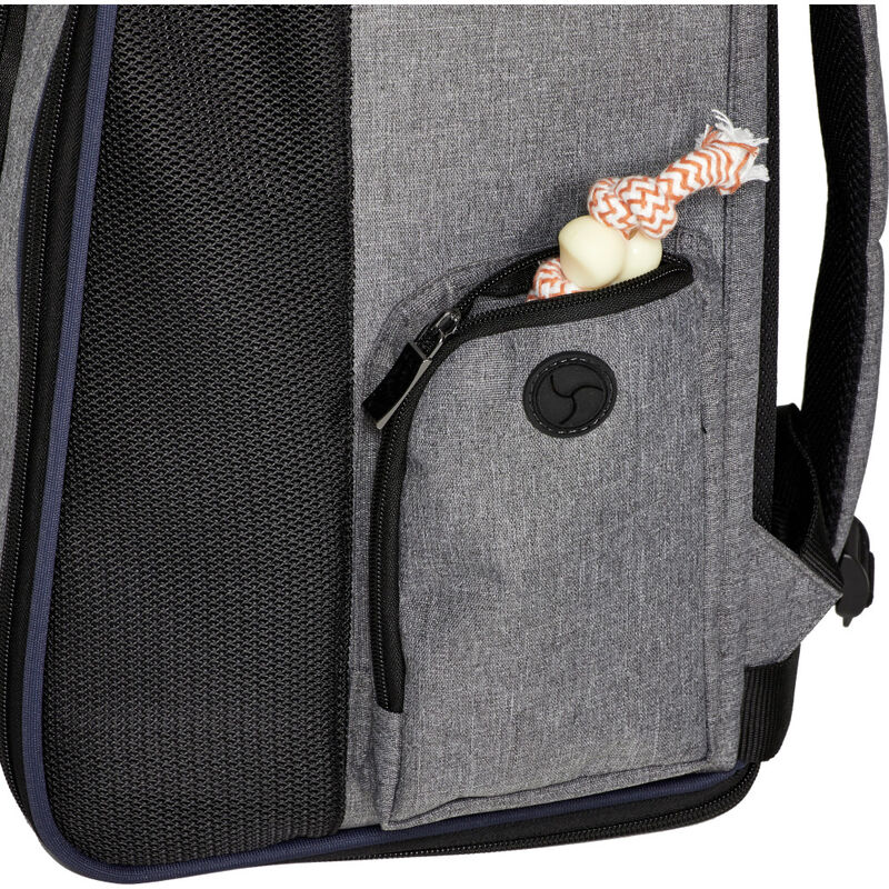 MidWest Day Tripper Pet Backpack, Gray image number null