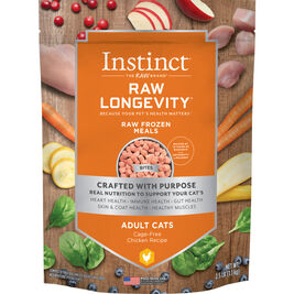 Instinct Longevity Raw Frozen Cat Food, Adult, Chicken