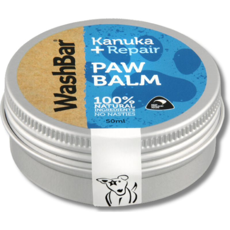 Washbar Dog Paw Balm, Kanuka + Repair, 1.7-oz image number null