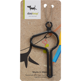 DooLoop Dog Waste Bag Holder, Gray