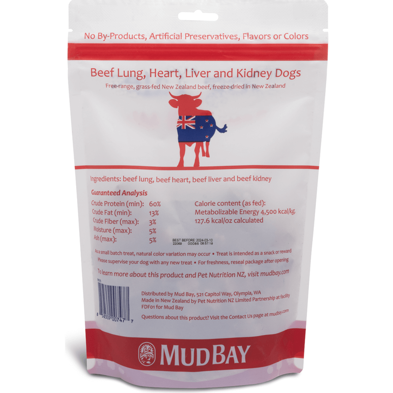 Mud Bay Dog Tales Dog Treats, Beef Trail Mix, 5-oz image number null