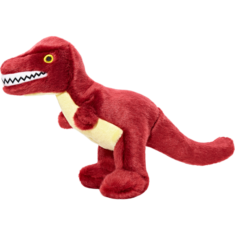 Fluff & Tuff Dog Toy, Tiny T-Rex, Small image number null