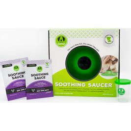 Stashios Soothing Saucer Dog Calming Kit