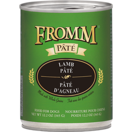 Fromm Pate Canned Dog Food, Lamb