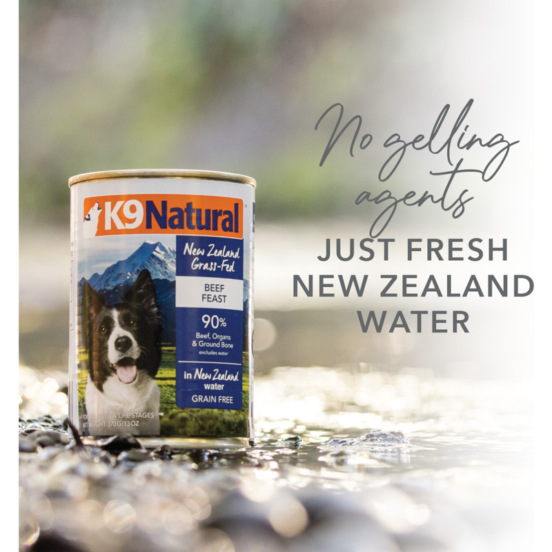 K9 Natural Canned Dog Food, Hoki & Beef, 13-oz image number null