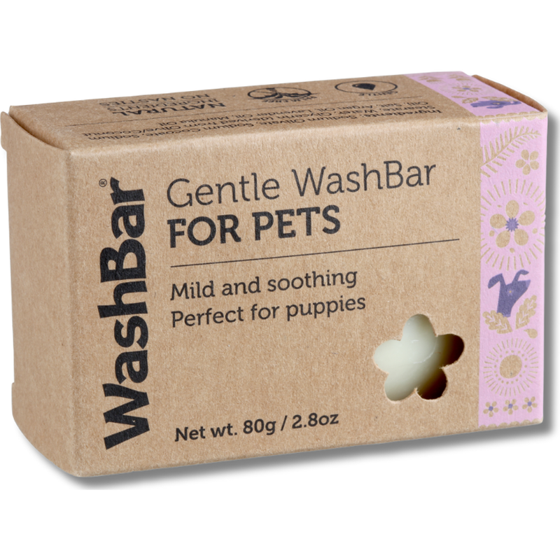 WashBar Dog Shampoo Bar, Gentle, 2.8-oz image number null